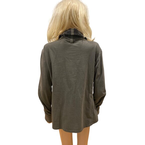 Kuhl Krush Jacket Women's XL Snap-Front Olive Green Shacket - Picture 16 of 17